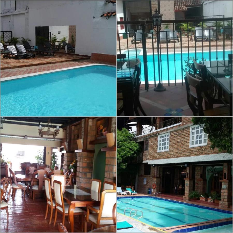 Hosteria De La Plaza Menor Santa Fe de Antioquia Exteriör bild