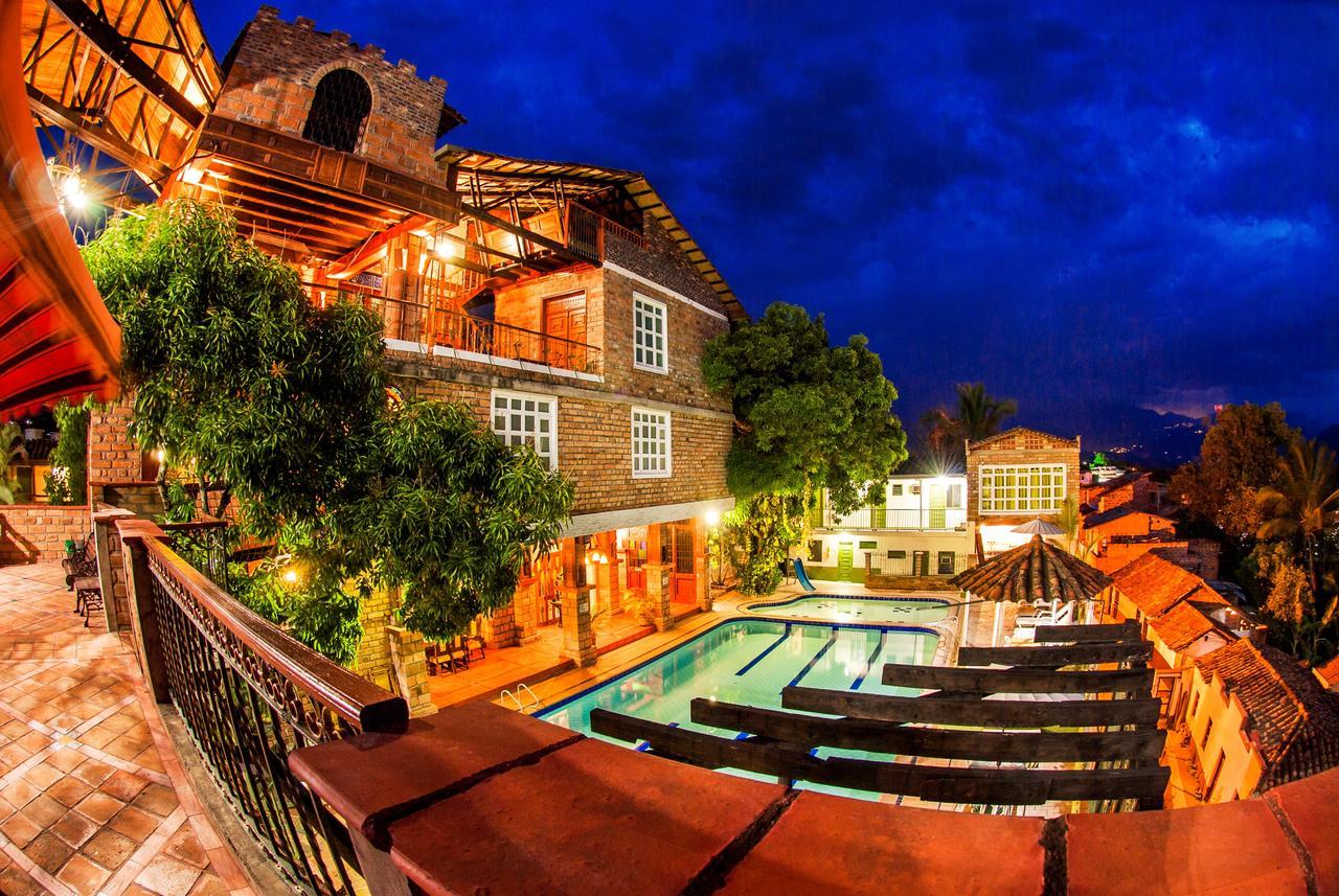 Hosteria De La Plaza Menor Santa Fe de Antioquia Exteriör bild