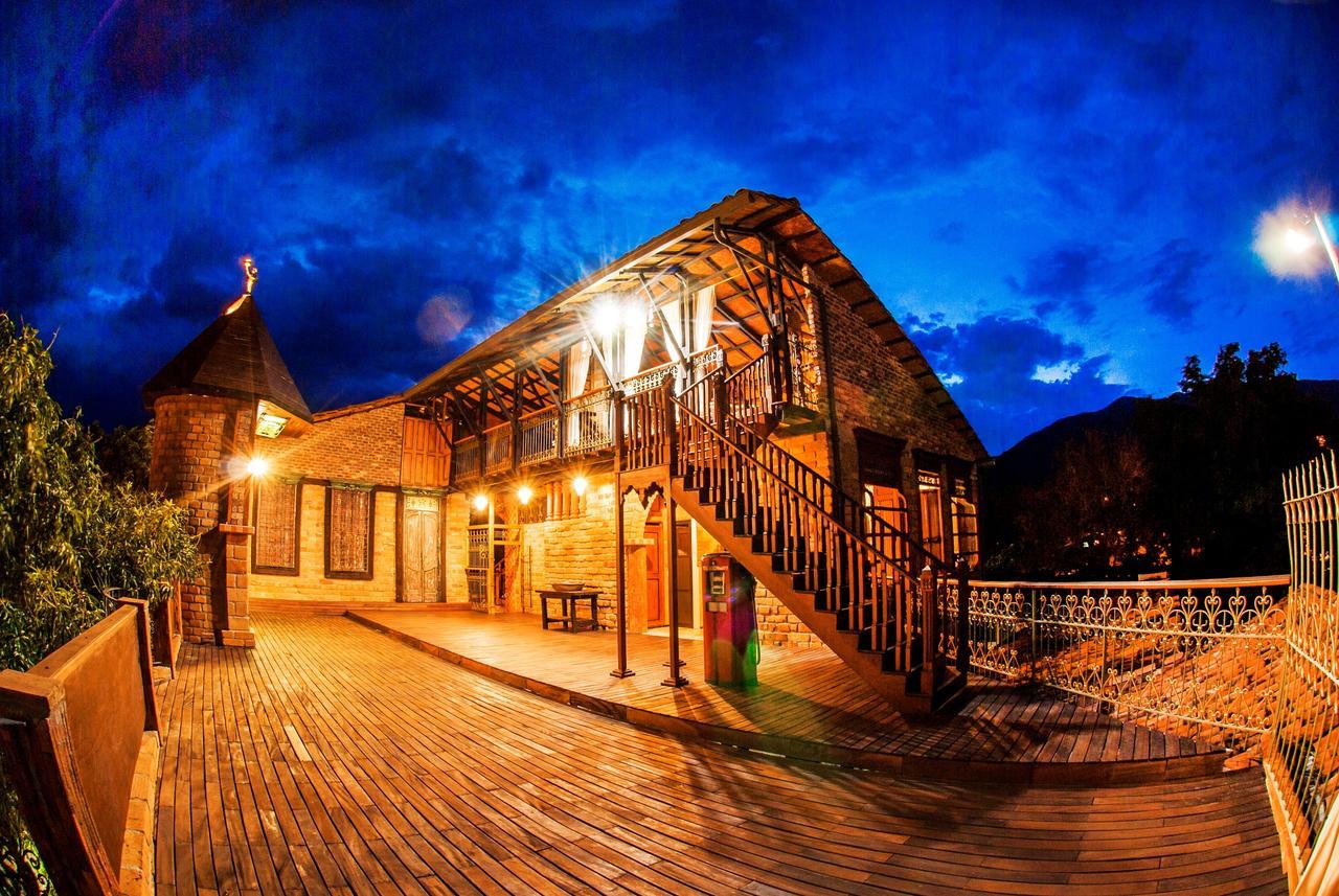 Hosteria De La Plaza Menor Santa Fe de Antioquia Exteriör bild